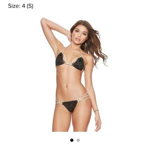 Beachbunny Gold and Black Madagascar Glam